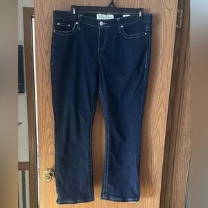 BKE Payton Women's Midnight Blue Straight Leg Jeans - Read Description